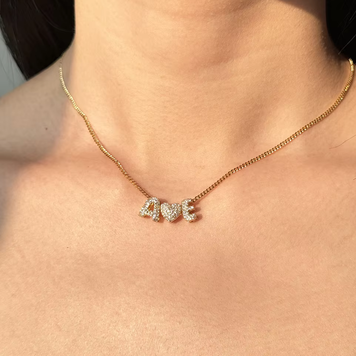 Bella & Co™ Crystal Name Necklace